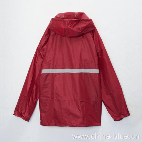 Ladies fashion rain coat jacket